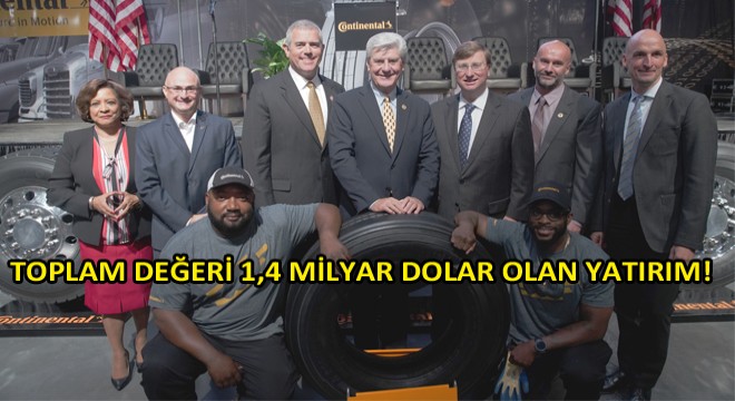 Continental, Yeni Fabrikasını Açtı!