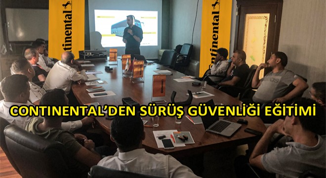 Continental Türkiye'den As Adana Seyahat Otobüs Sürücülerine Sürüş Güvenliği Eğitimi