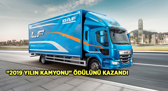DAF TRUCKS ‘2019 YILIN ÜRETİCİSİ’ ÜNVANINI ALDI