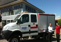 Iveco'dan Anagold Madencilik'e Daily 4x4 Arama Kurtarma Aracı