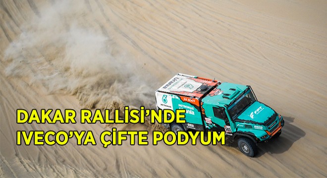 Dakar'da IVECO'ya Çifte Podyum