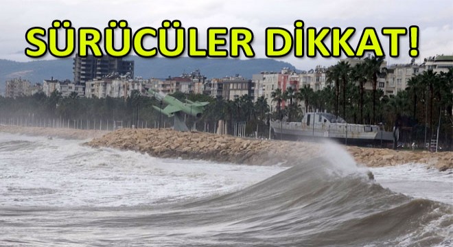 Doğu Akdeniz’de Fırtına Uyarısı!