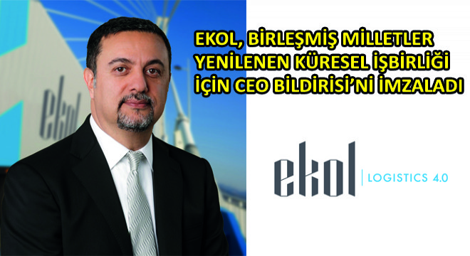 Ekol, Birleşmiş Milletler Yenilenen Küresel İşbirliği İçin Ceo Bildirisi'ni İmzaladı