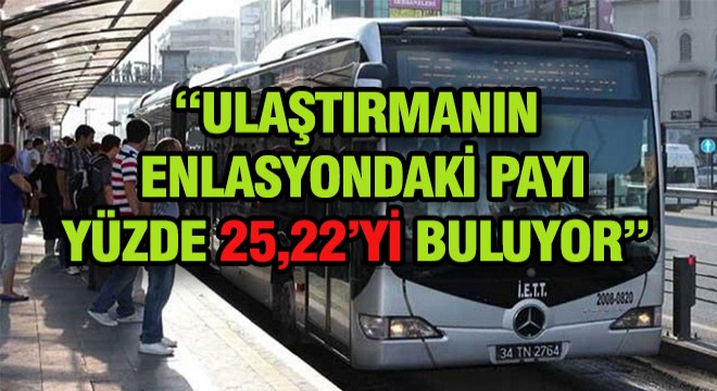 Enflasyonda Ulaştırma Faktörü Belirleyici
