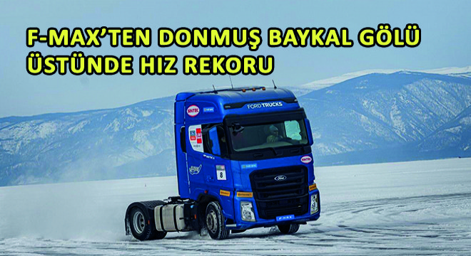 F-MAX'ten Donmuş Baykal Gölü Üstünde Hız Rekoru
