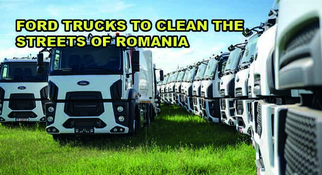Ford Trucks To Clean The Streets Of Romania