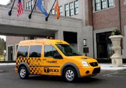 Ford Transit Connect Taksiler New York'da