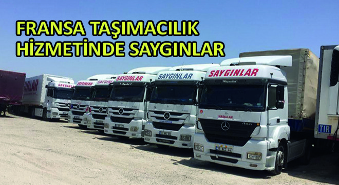 Fransa Taşımacılık Hizmetinde Saygınlar