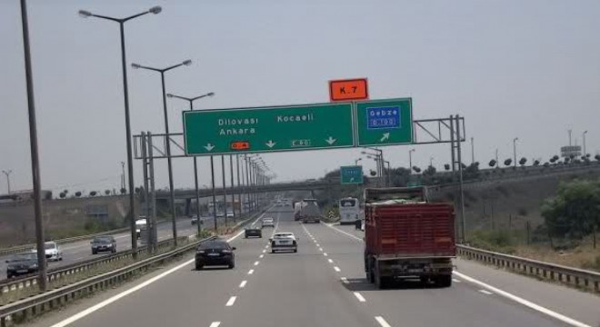 Gebze-Bursa Otoyolu Trafiğe Kapatılacak