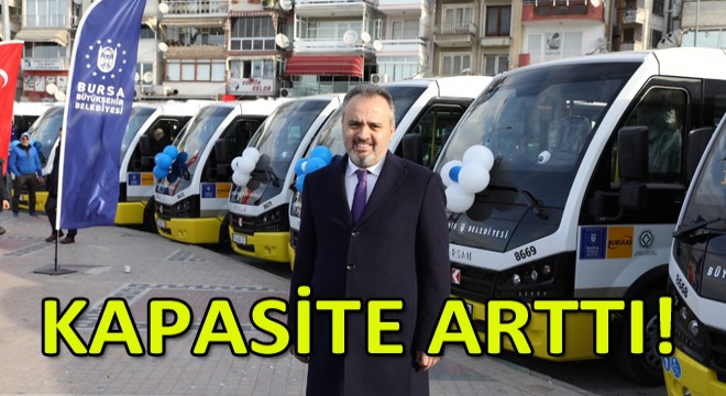 Gemlik'te Toplu Ulaşım Artık Daha Konforlu
