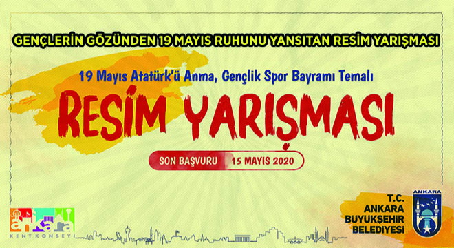Gençlerin Gözünden 19 Mayıs Ruhunu Yansıtan Resim Yarışması