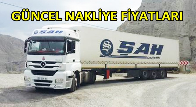 Güncel Nakliye Fiyatları