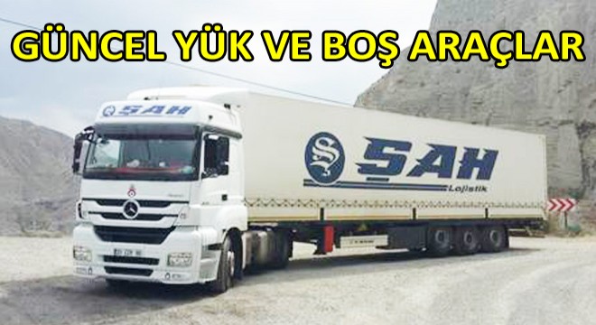 Güncel Yük ve Boş Araçlar