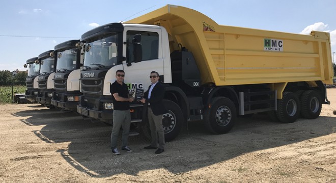 HMC Yapı, Yeni Projelerinde Scania'yı Tercih Etti