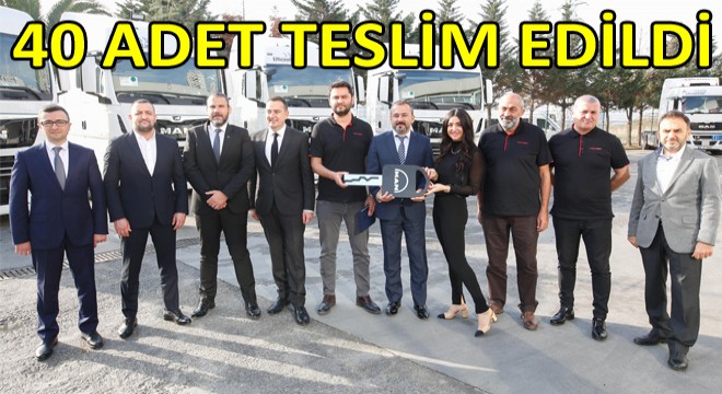 HNR Lojistik 50 Adetlik Mega Çekici Yatırımında MAN'ı Tercih Etti