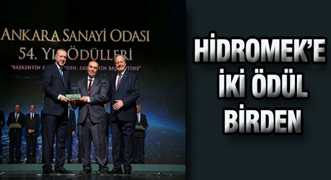 Hidromek İki Ödül Birden Aldı