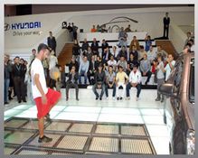 Kocaelispor Hyundai Standında Moral Depoladı