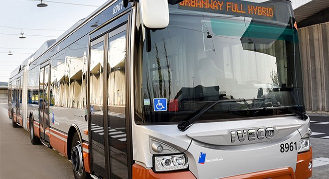 IVECO BUS, 141 Hibrid Elektrikli Otobüsü Brüksel Belediyerarası Ulaşım Şirketi'ne Teslim Edecek