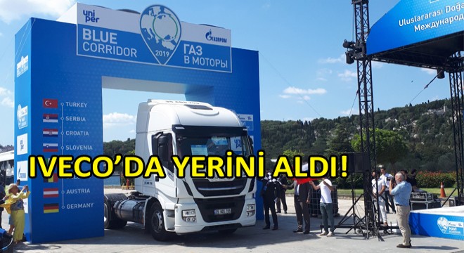 IVECO, Mavi Koridor Rallisi'nin Başlangıcına 2 Stralis NP LNG'li Çekici ile Katıldı