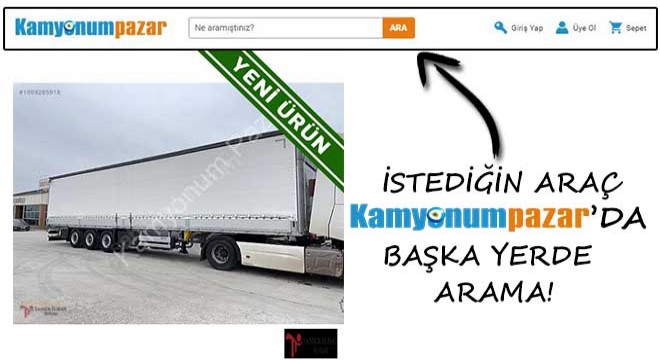 İstediğin Araç Kamyonumpazar'da, Başka Yerlerde Arama!