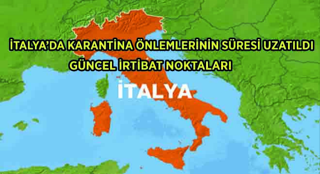İtalya'daki Güncel İrtibat Noktaları