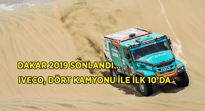 Iveco Dakar'da İlk 10'da