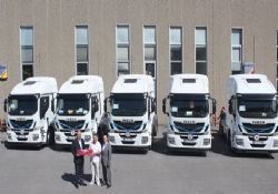Iveco Otomotiv’den Metin Group’a  5 adet Iveco Stralis