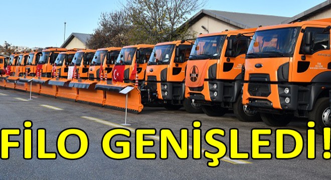 Karayolları Makine Parkına Alınan Araçlar Hizmete Girdi