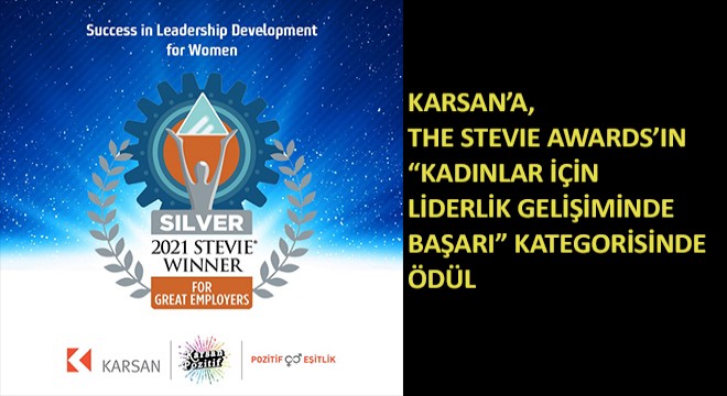 Karsan'a, The Stevie Awards'ın Kadınlar İçin Liderlik Gelişiminde Başarı Kategorisinde Ödül