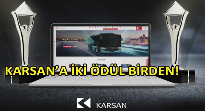Karsan'ın İnternet Sitesine The Stevie Awards'tan İki Ödül Birden!