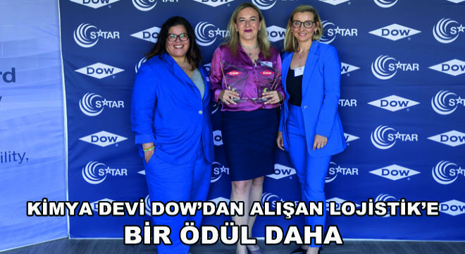 Kimya Devi DOW'dan Alışan Lojistik'e Bir Ödül Daha