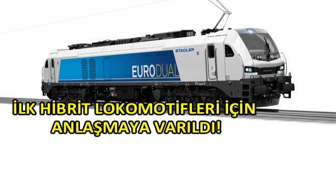 Körfez Ulaştırma ve Stadler Türkiye'nin İlk Hibrit Lokomotifleri İçin Anlaşmaya Vardı