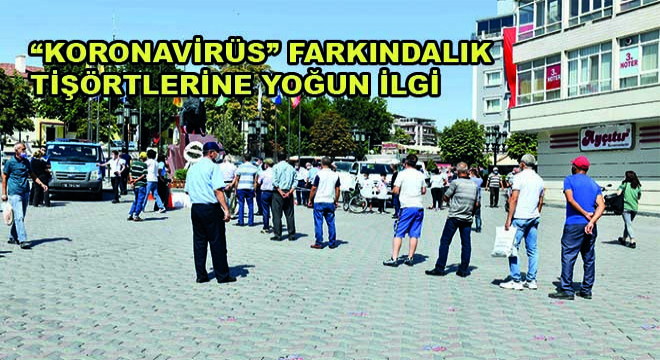 Koronavirüs Farkındalık Tişörtlerine Yoğun İlgi