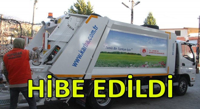 Kuyucak'a Çöp Kamyonu Hibe Edildi