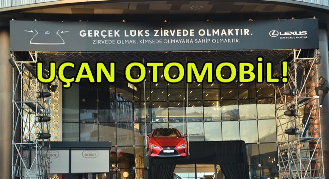 LEXUS'un Uçan Otomobili İlgi Görüyor