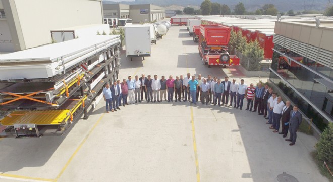 Lojistiğin Şehri Gaziantep, Treylerin Merkezi Tırsan’ı Ziyaret Etti