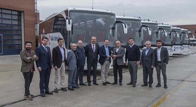 Lüks Artvin Seyahat Filosuna 6 adet Tourismo 16 RHD 2+1 Kattı