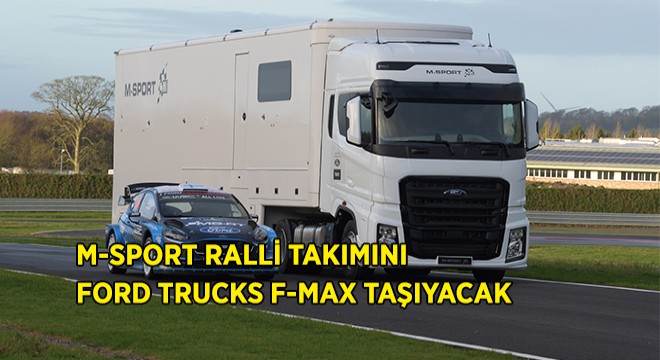 M-Sport'u F-MAX Taşıyacak