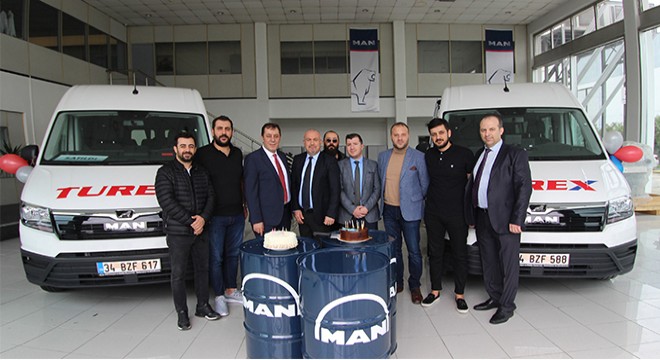 MAN TGE'de İlk Toplu Teslimat Turex Turizm'e Gerçekleştirildi