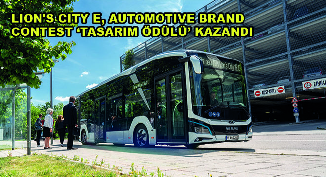 Lion's City E,  Automotive Brand Contest ‘Tasarım Ödülü’ Kazandı