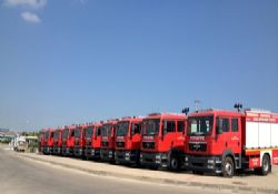 Bursa İtfaiyesine Man ve Katmerciler Katkısı