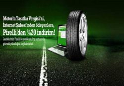 MTV'yi Garanti'den Ödeyene Pirelli'den %20 İndirim