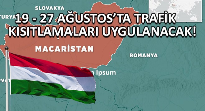 Macaristan'da Dünya Atletizm Şampiyonası Sırasında Trafik Kısıtlamaları Uygulanacak!