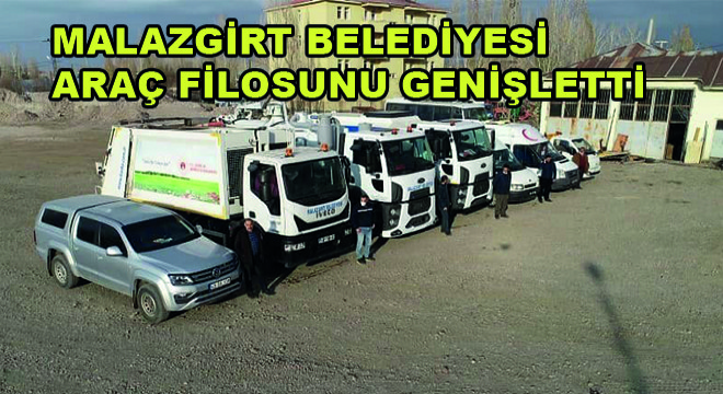 Malazgirt Belediyesi Araç Filosunu Genişletti