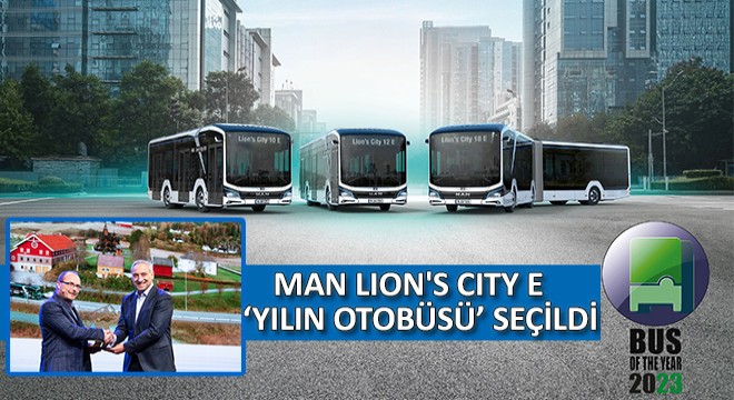 Man Lion's City E ‘Yılın Otobüsü' Seçildi