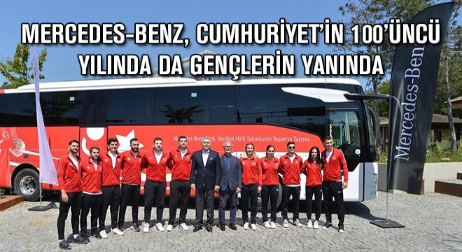 Mercedes-Benz, Cumhuriyet'in 100'üncü Yılında da Gençlerin Yanında
