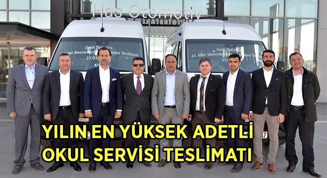 Mercedes-Benz Türk, 61 Adet Sprinter ile Sesli Turizm'in Filosunu Güçlendirdi