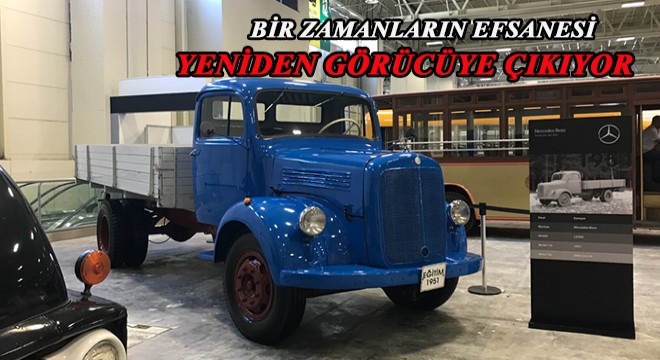 Mercedes-Benz Türk, Klasik Otomobil Festivali'nde L3250 Kamyonu İle Yer Alacak
