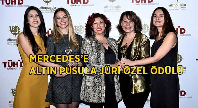 Mercedes-Benz Türk StartUP Projesi’ne Altın Pusula’dan Jüri Özel Ödülü