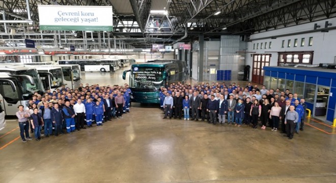 Mercedes-Benz Türk, 90.000'inci otobüsünü üretti